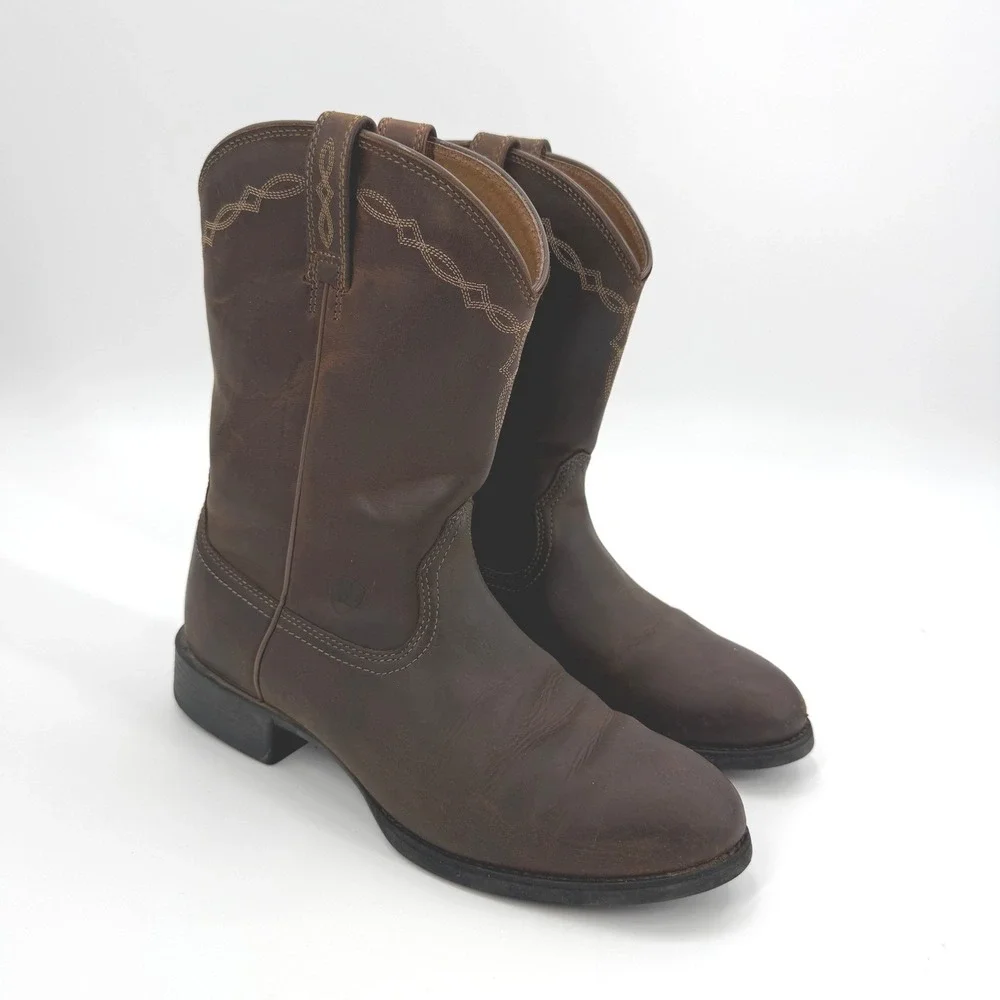 Ariat Men's Heritage Roper Western Boots Size 11D